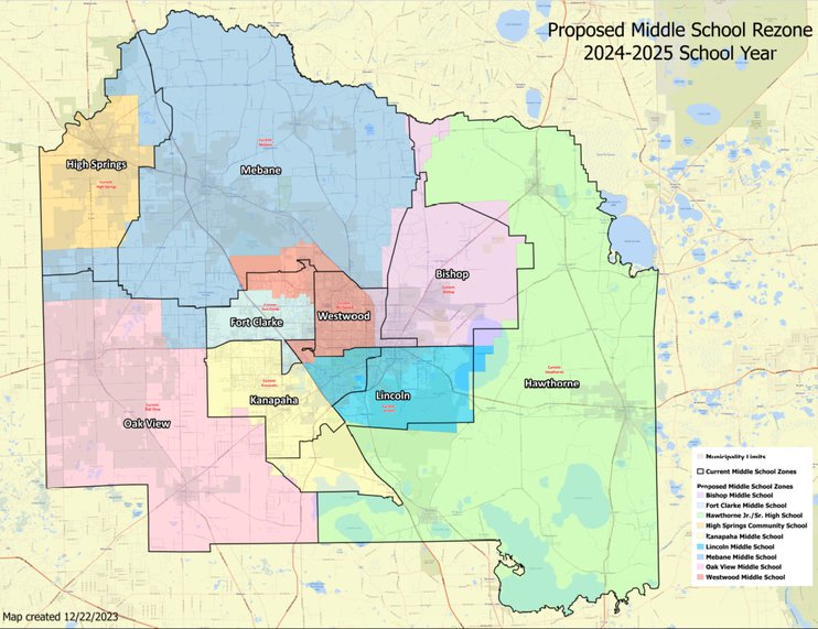 School Board of Alachua County to cast final rezoning vote on Thursday